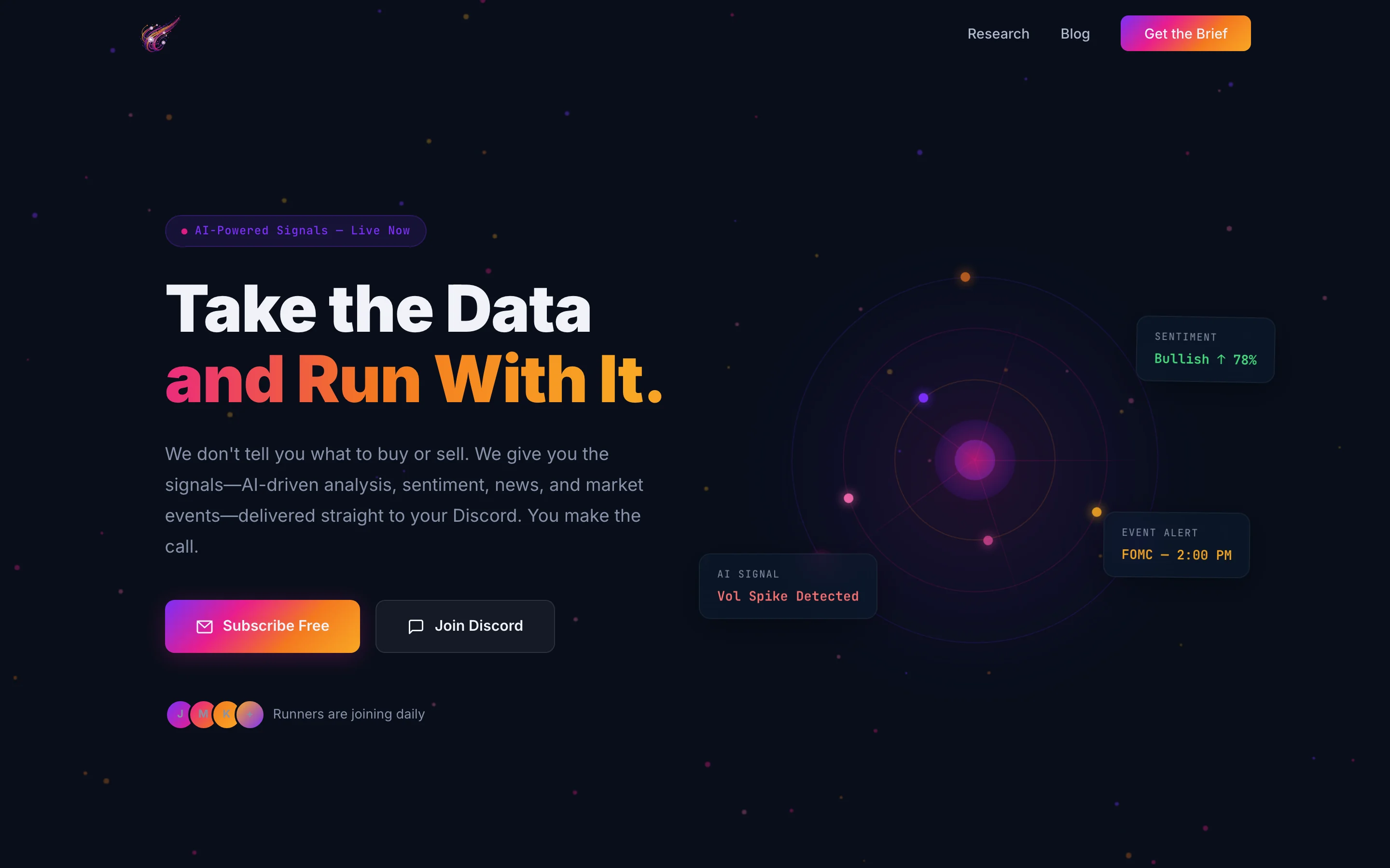 Market Runners preview